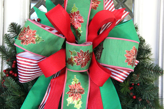 XLRegal Poinsettia and Stripes image 1