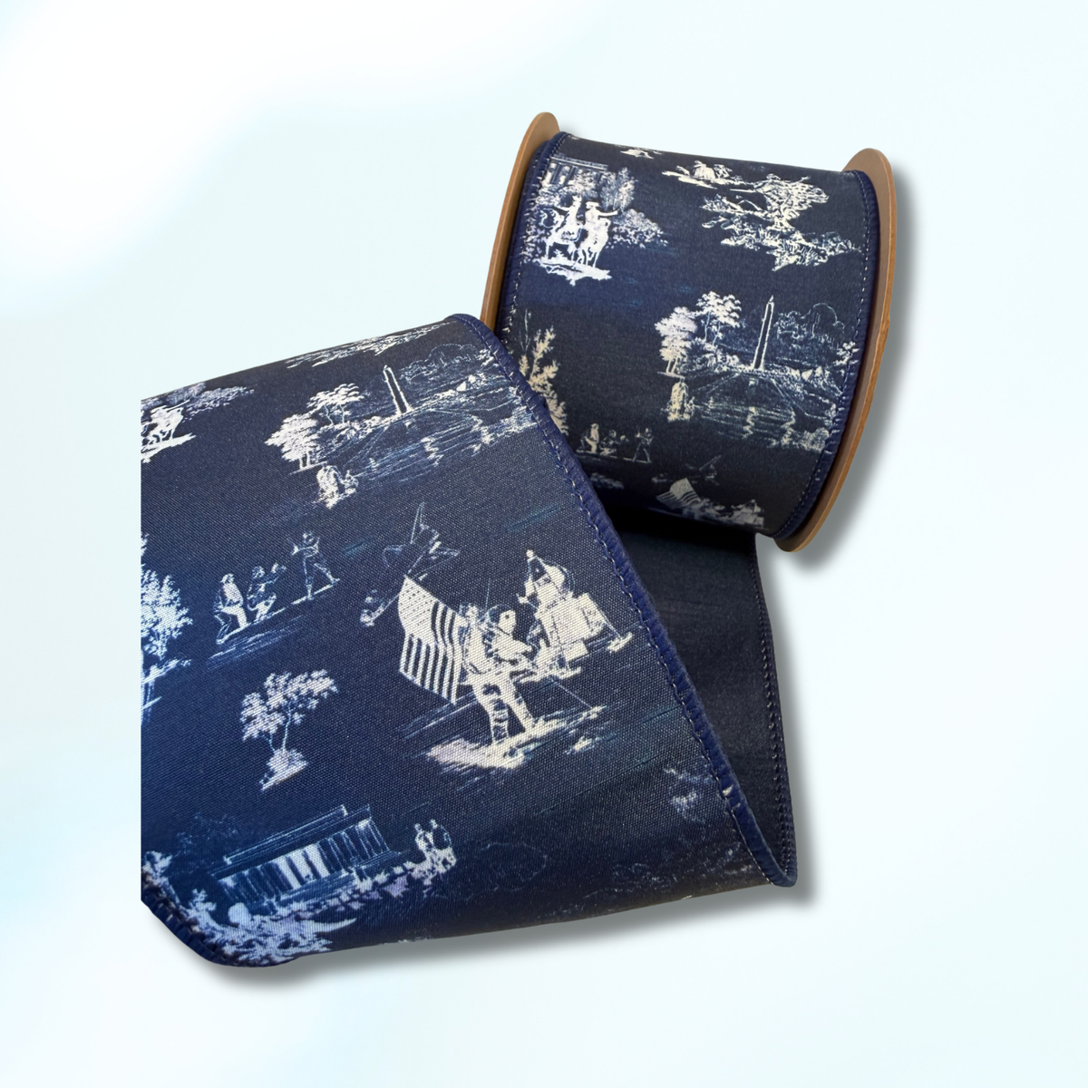 Patriotic Toile Ribbon