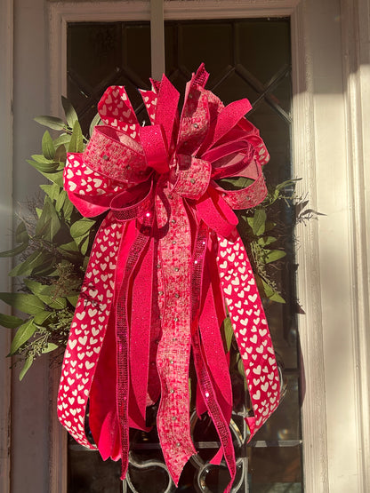 XL Hot Pink Tweed image 0