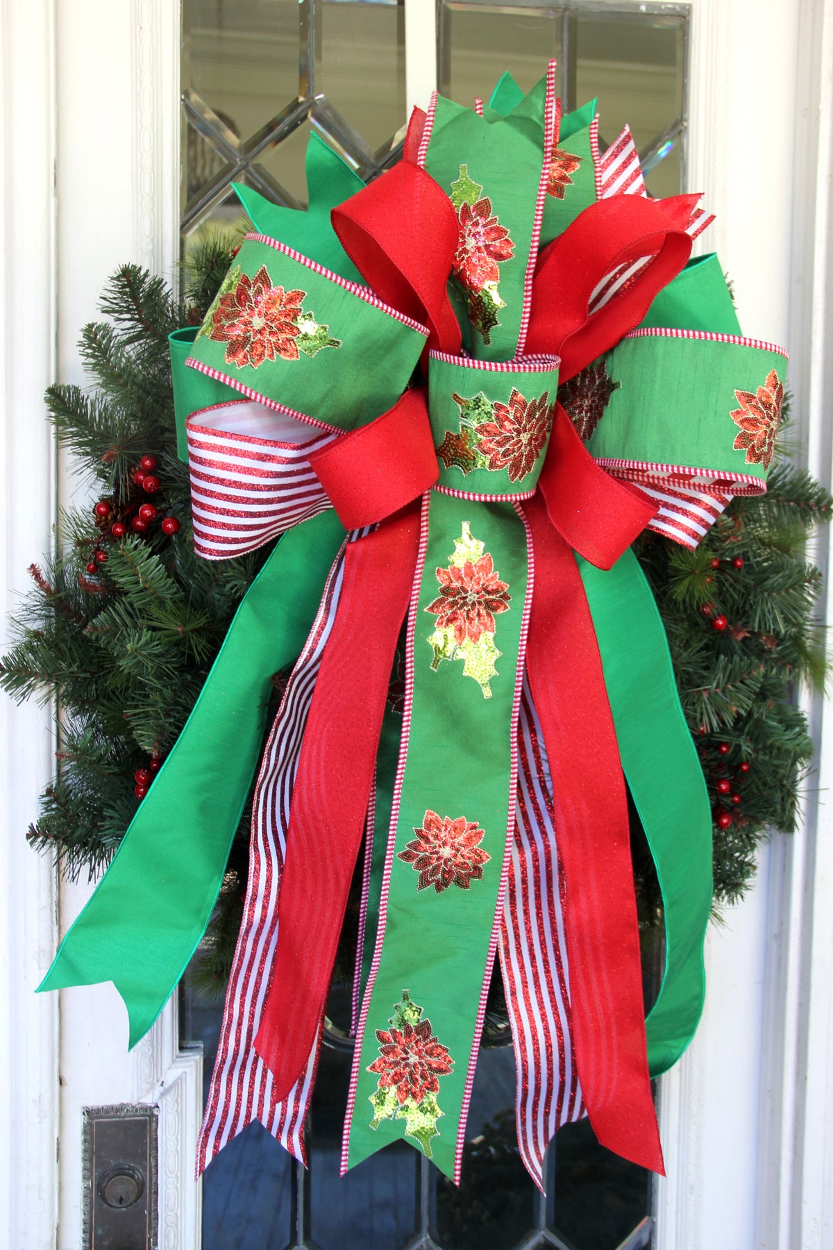 XLRegal Poinsettia and Stripes image 0