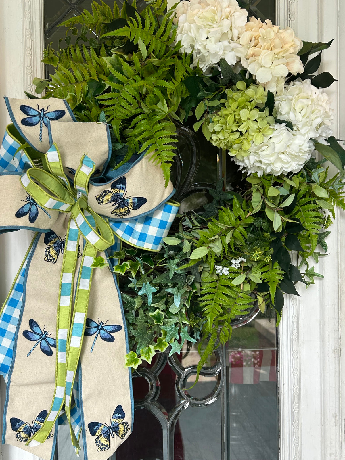 Dragonfly Manor Wreath and Bow Package image 2