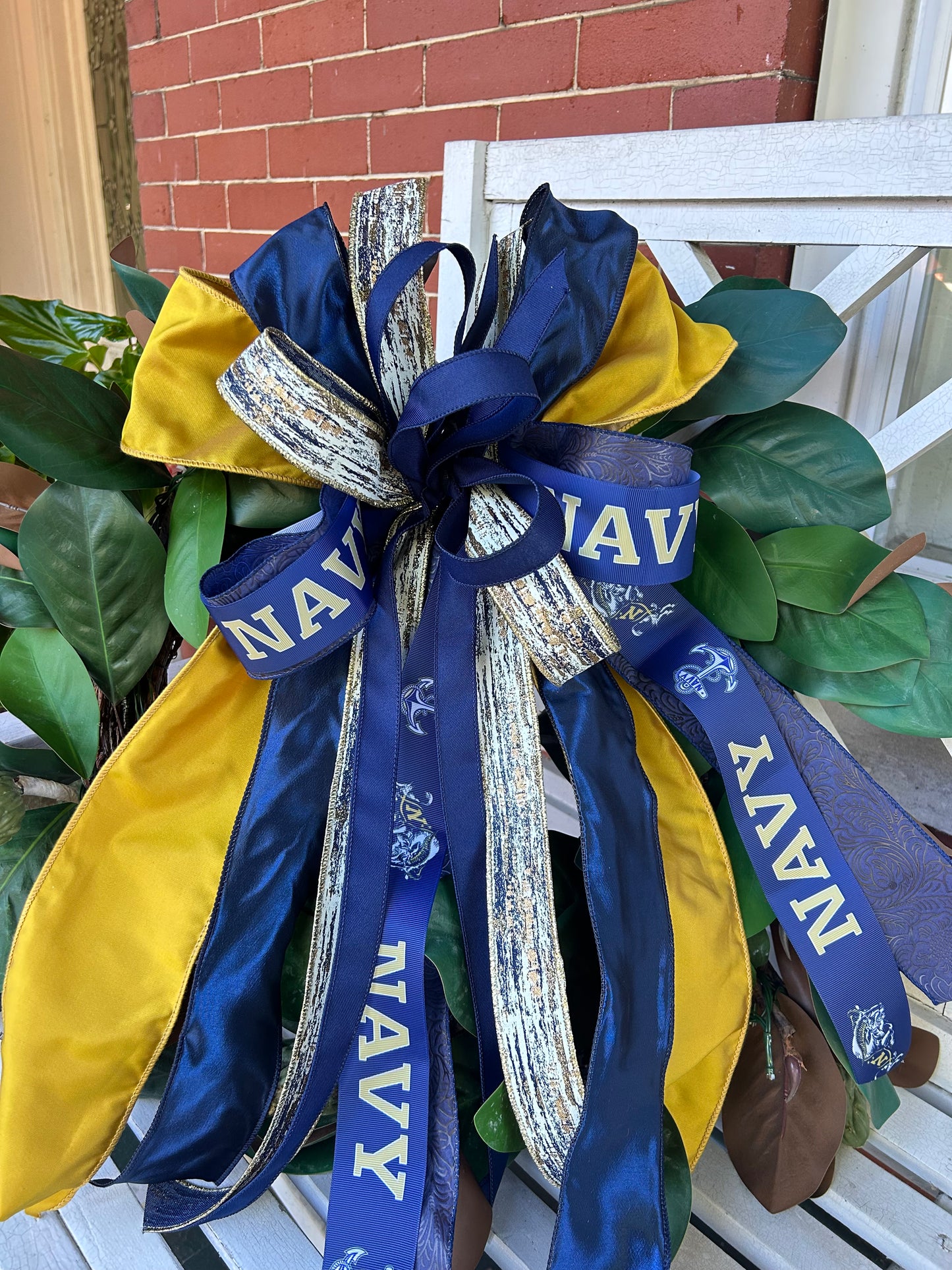 Go Navy Bow