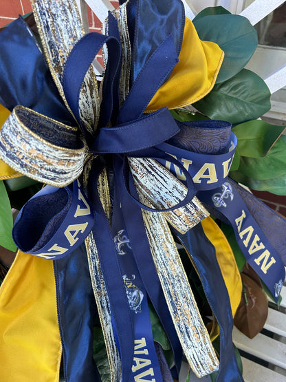 Go Navy Bow