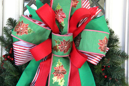 XLRegal Poinsettia and Stripes image 1