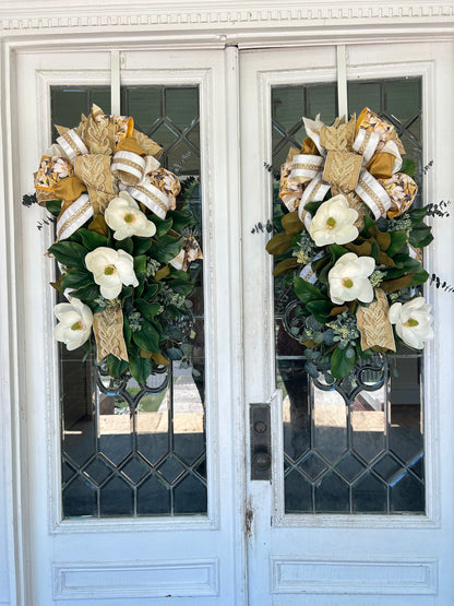 The Southern Heirloom Magnolia Swag image 0