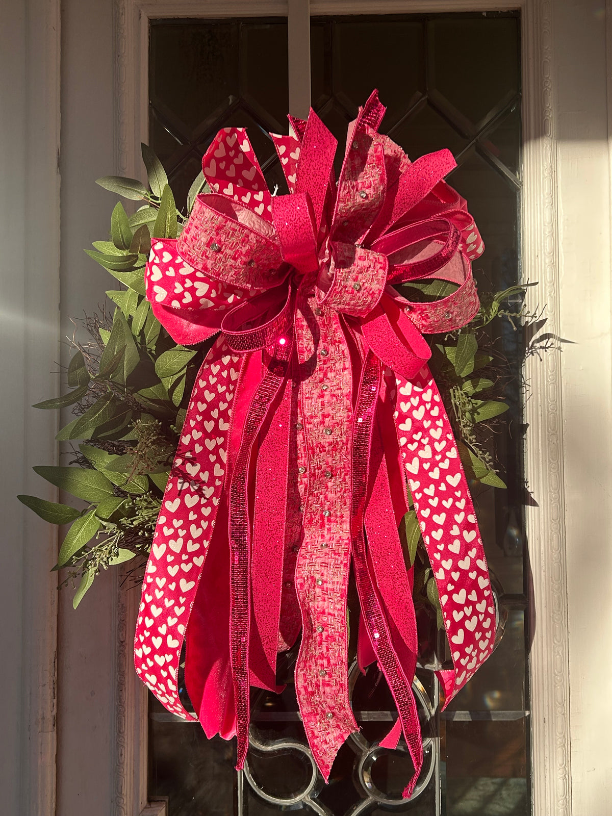 XL Hot Pink Tweed image 1