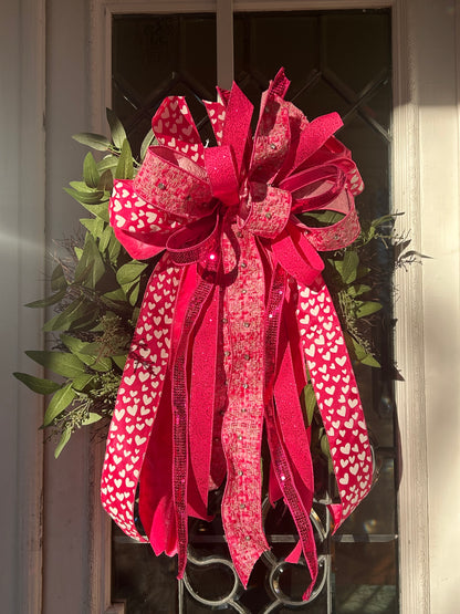 XL Hot Pink Tweed image 1